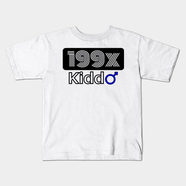 199x kiddo Kids T-Shirt by Bebet